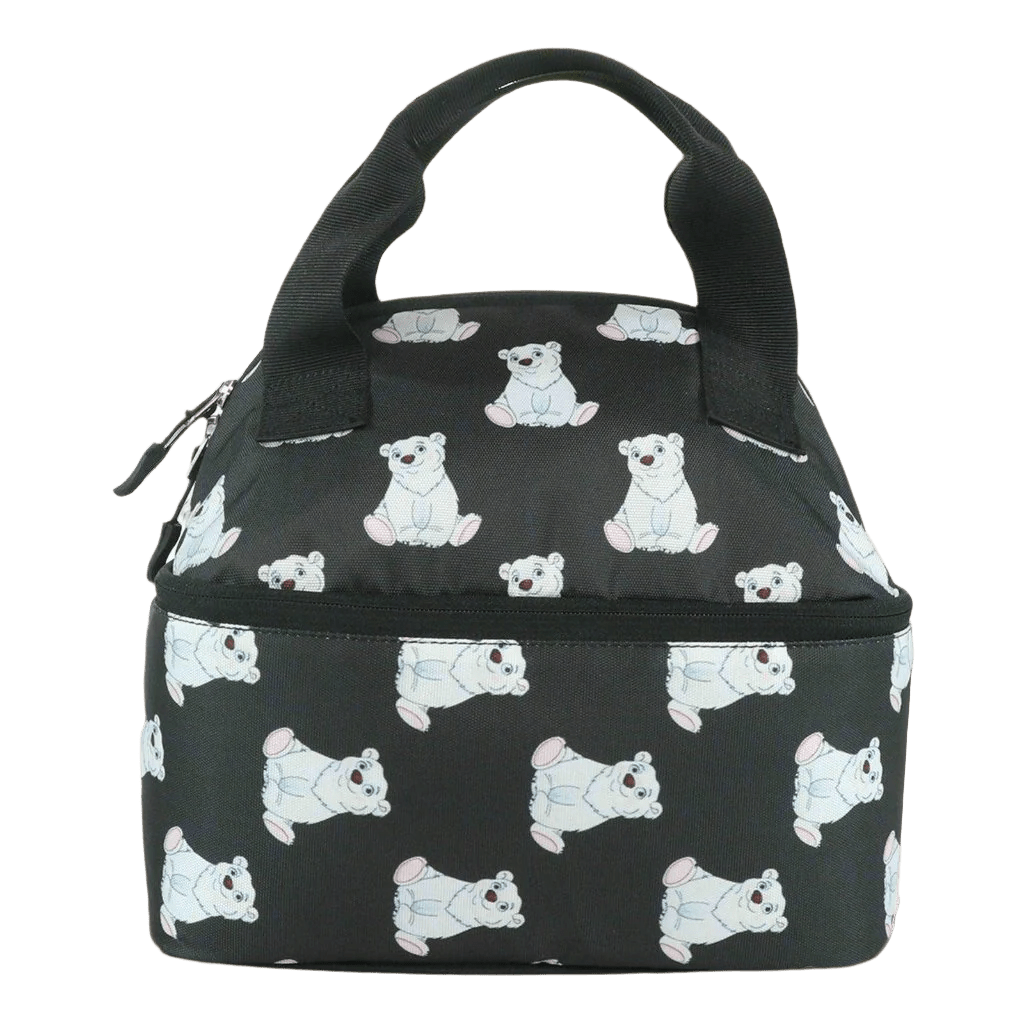 Smily Kiddos Double Decker Lunch Bag Panda Theme - Black - MK11001889