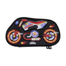 Smily Kiddos EVA Pencil Box – Motorcycle Theme, Black - Pencil Case