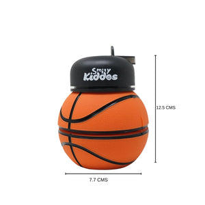 Smily Kiddos Expandable Sports Water Bottle - Basketball Baby Food & Storage