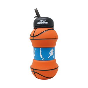 Smily Kiddos Expandable Sports Water Bottle - Basketball Baby Food & Storage