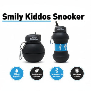 Smily Kiddos Expandable Sports Water Bottle - Snooker Baby Food & Storage