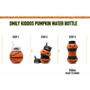 Smily Kiddos Expandable Sports Water Bottle - Pumpkin Baby Food & Storage