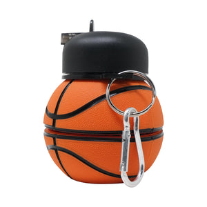 Smily Kiddos Expandable Sports Water Bottle - Basketball Baby Food & Storage