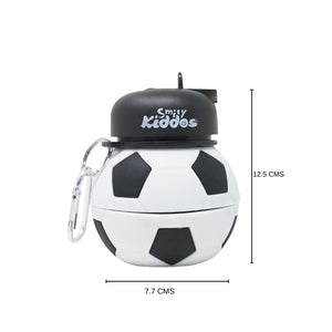 Smily Kiddos Expandable Sports Water Bottle - Soccer Baby Food & Storage