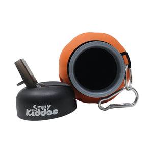 Smily Kiddos Expandable Sports Water Bottle - Pumpkin Baby Food & Storage