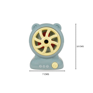 Smily Kiddos Fan Sharpener - Grey Kids Stationery