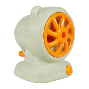 Smily Kiddos Fan Sharpener - Teal Blue Kids Stationery