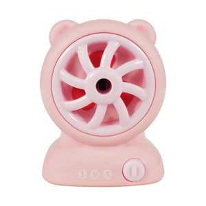 Smily Kiddos Fan Sharpener - Pink Kids Stationery