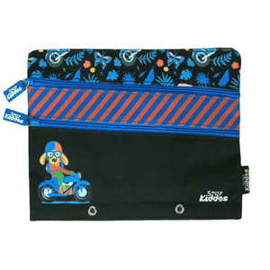 Smily Kiddos Fancy A5 Pencil Case Black - SK11003049