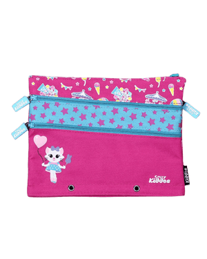 Smily Kiddos Fancy A5 Pencil Case pink - SK11003047