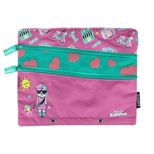 Smily Kiddos Fancy A5 Pencil Case Purple - SK11003045