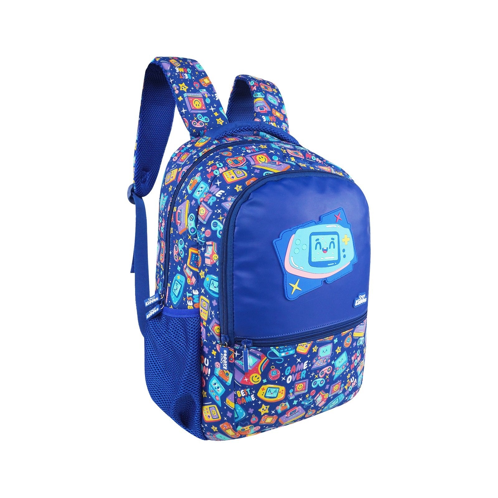 Smily Kiddos Gamer Themed Backpack 16L - Blue - SK16001852