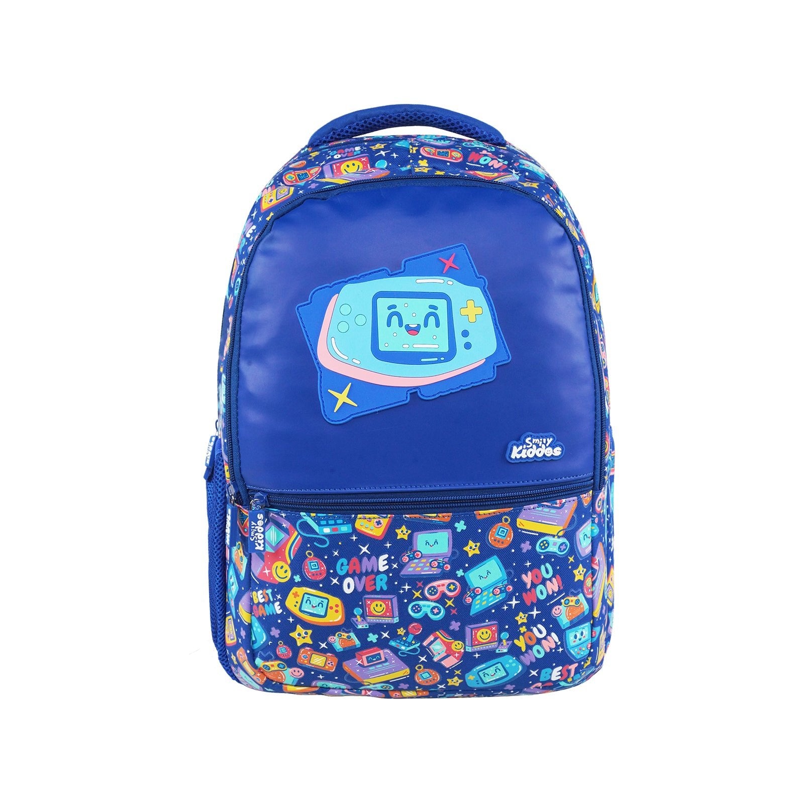 Smily Kiddos Gamer Themed Backpack 16L - Blue - SK16001852