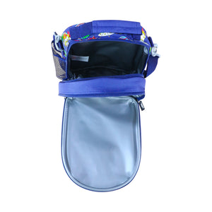 Smily Kiddos Hardtop Eva Lunch Bag V2 Space Theme Blue - Lunch Bags