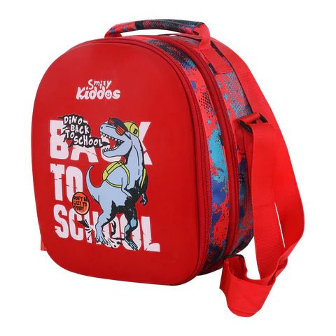 Smily Kiddos Hartop Eva Lunch Bag Dino Theme - Red - SMK16001560