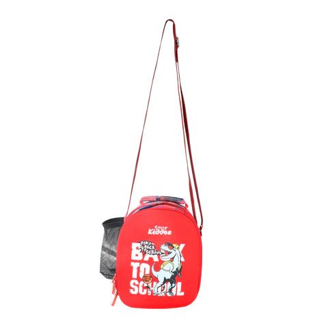 Smily Kiddos Hartop Eva Lunch Bag Dino Theme - Red - SMK16001560