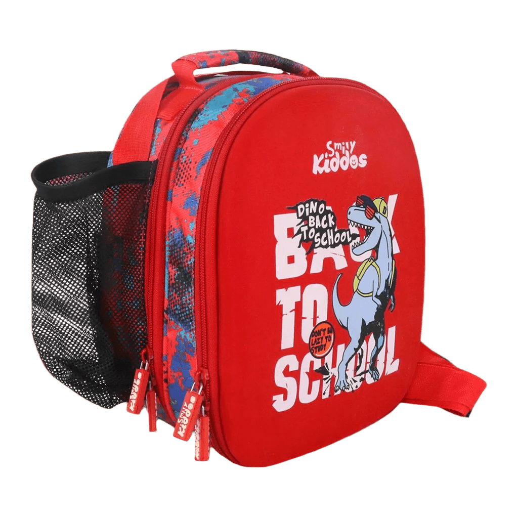 Smily Kiddos Hartop Eva Lunch Bag Dino Theme - Red - SMK16001560