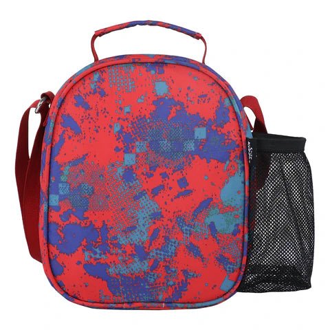 Smily Kiddos Hartop Eva Lunch Bag space theme - Red - SMK16001555