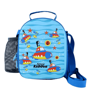 Smily Kiddos Hartop Eva Lunch Bag submarine theme - Light Blue - SMK16001558