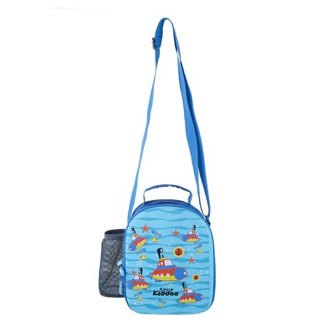 Smily Kiddos Hartop Eva Lunch Bag submarine theme - Light Blue - SMK16001558