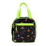 Smily kiddos joy lunch bag - Alien theme - Black - MK11001766