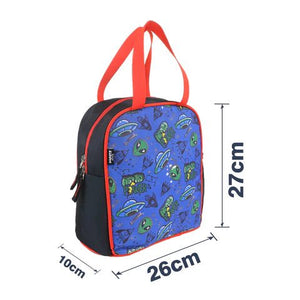 Smily kiddos joy lunch bag - Alien theme - Blue - MK11001729