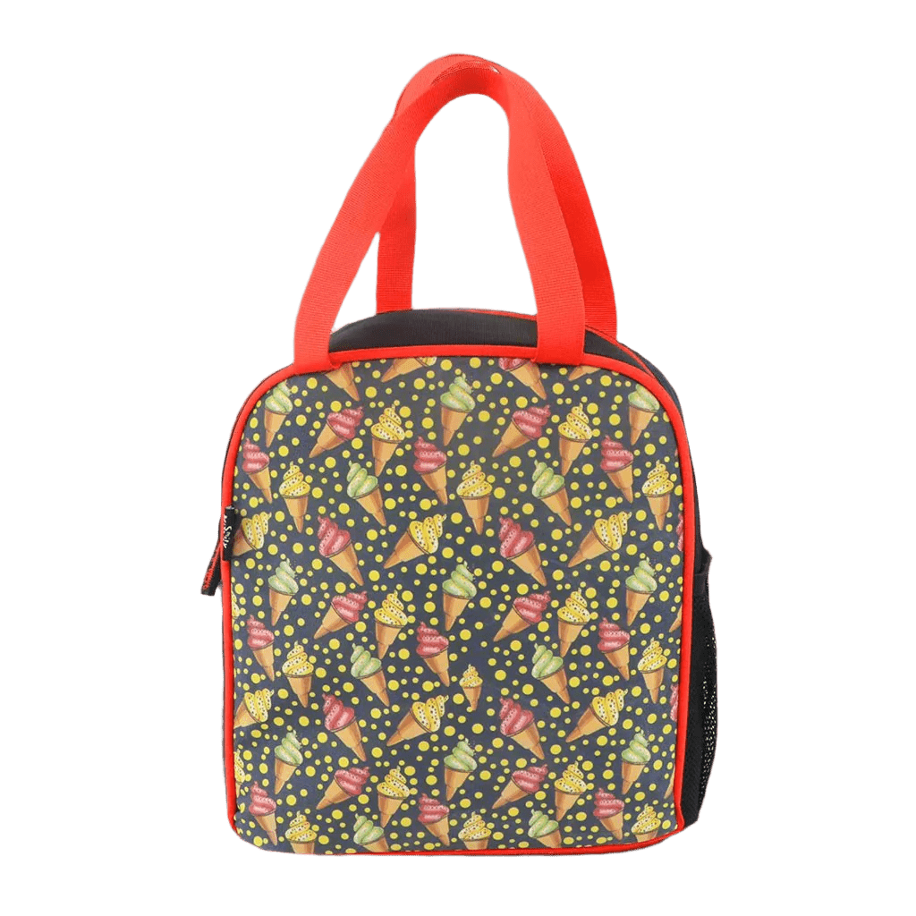 Smily kiddos joy lunch bag - Ice cream theme - Multicolor - MK11001726