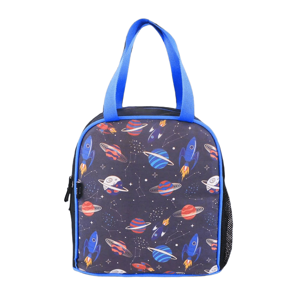 Smily kiddos joy lunch bag - space Theme - Violet - MK11001728