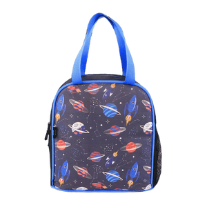 Smily kiddos joy lunch bag - space Theme - Violet - MK11001728