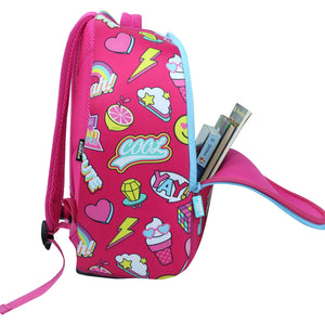 Smily Kiddos Junior Backpack - Pink - School Bag