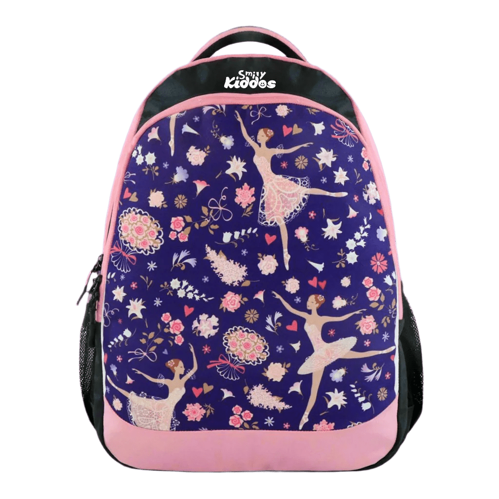 Smily Kiddos Junior Ballerina Violet School Backpack - MK11001569