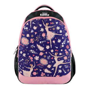 Smily Kiddos Junior Ballerina Violet School Backpack - MK11001569