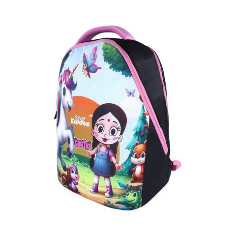 Smily Kiddos - Licensed Chhota Bheem Chutki Junior Backpack 2 - Pink - CBMK10000012