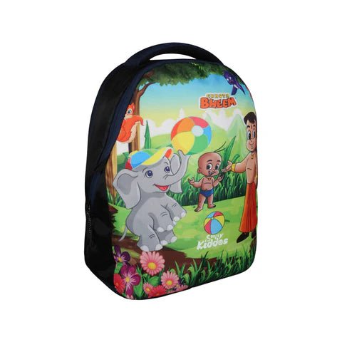 Smily Kiddos - Licensed Chhota Bheem Junior Backpack 2 - N Blue & Black - CBMK10000020