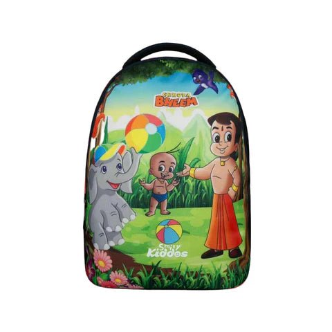 Smily Kiddos - Licensed Chhota Bheem Junior Backpack 2 - N Blue & Black - CBMK10000020