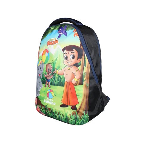 Smily Kiddos - Licensed Chhota Bheem Junior Backpack 2 - N Blue & Black - CBMK10000020