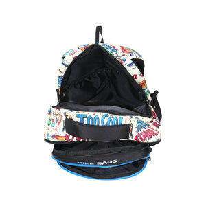 Smily Kiddos - Licensed Chhota Bheem Junior Backpack Too Cool III - Black & T Blue - School Bag