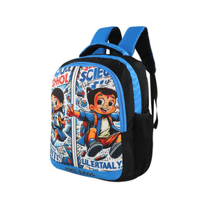 Smily Kiddos - Licensed Chhota Bheem Preschool Backpack I - Blue - School Bag