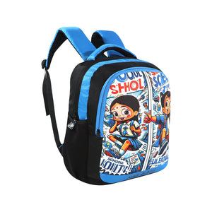 Smily Kiddos - Licensed Chhota Bheem Preschool Backpack I - Blue - School Bag
