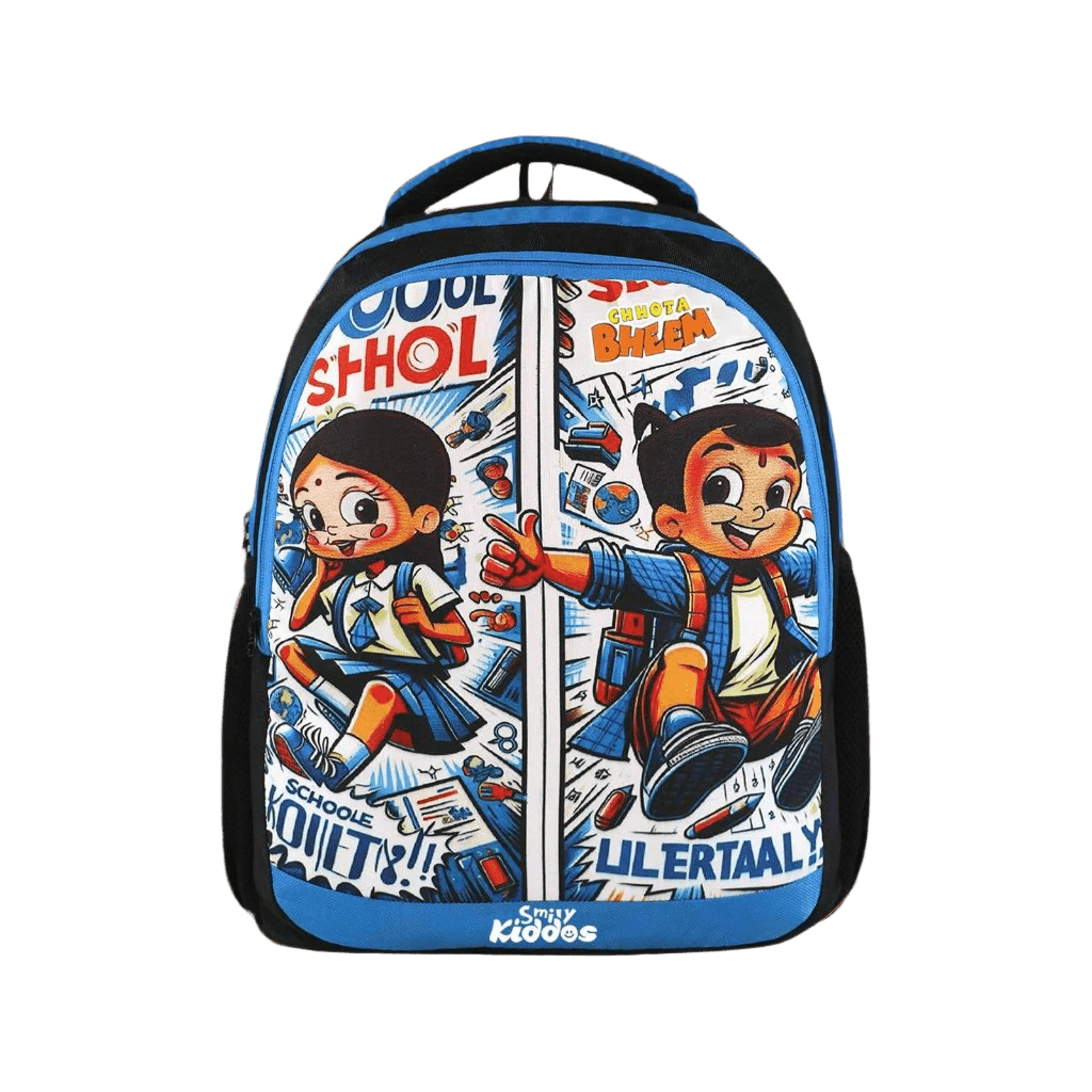Smily Kiddos - Licensed Chhota Bheem Preschool Backpack I - Blue - CBMK10000008