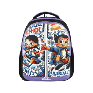 Smily Kiddos - Licensed Chhota Bheem Preschool Backpack I - Purple - CBMK10000013