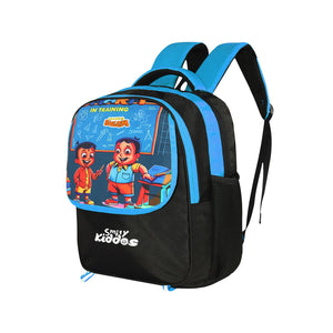 Smily Kiddos - Licensed Chhota Bheem Preschool Backpack III - Blue - School Bag