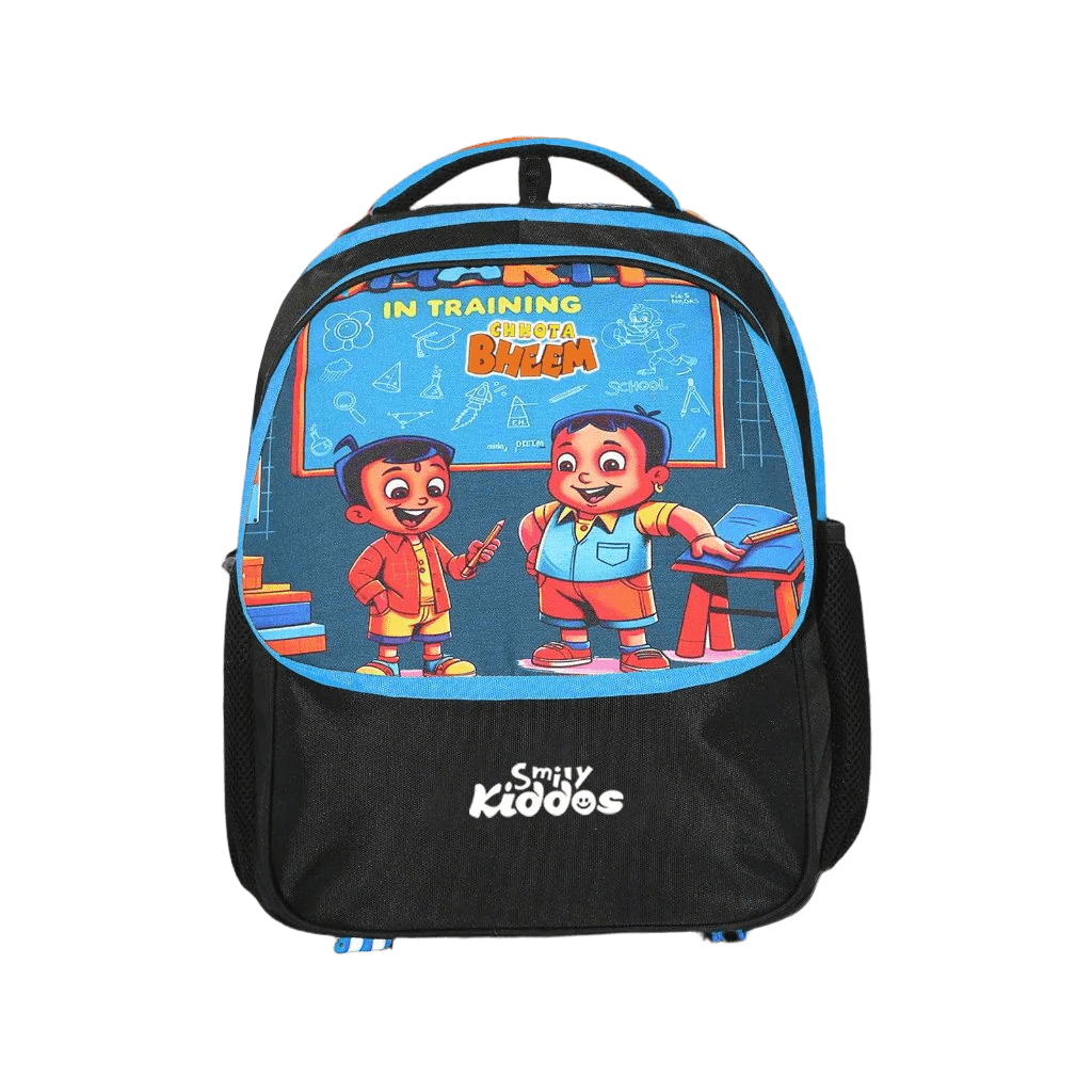 Smily Kiddos - Licensed Chhota Bheem Preschool Backpack III - Blue - CBMK10000005