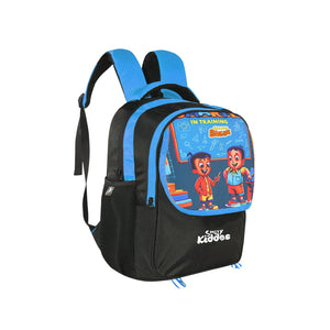 Smily Kiddos - Licensed Chhota Bheem Preschool Backpack III - Blue - School Bag