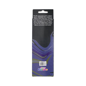 Smily Kiddos Metallic Paint Set – 6 Colors - Purple Art & Craft