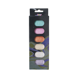 Smily Kiddos Metallic Paint Set – 6 Colors - Purple Art & Craft
