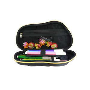 Smily kiddos Motor Bike Shaped EVA Pencil Pouch - Black - SK16001742