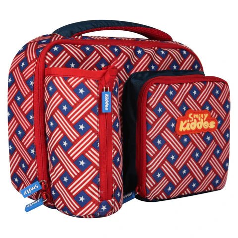 Smily Kiddos Multi Compartment Lunch Bag American Hero Theme - SK16001409