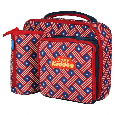 Smily Kiddos Multi Compartment Lunch Bag American Hero Theme - SK16001409