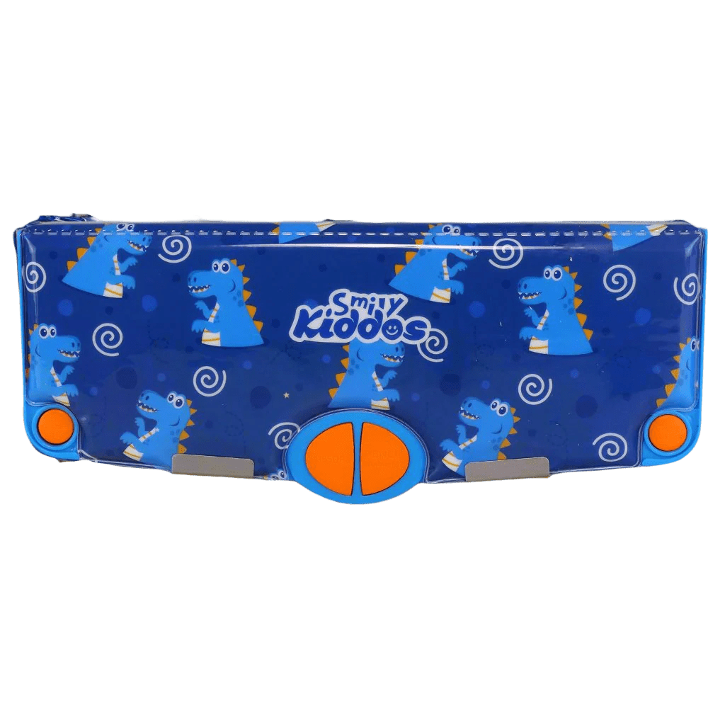 Smily Kiddos Multi Functional Pop Out Pencil Box - Dino Theme - Blue - SK16001728